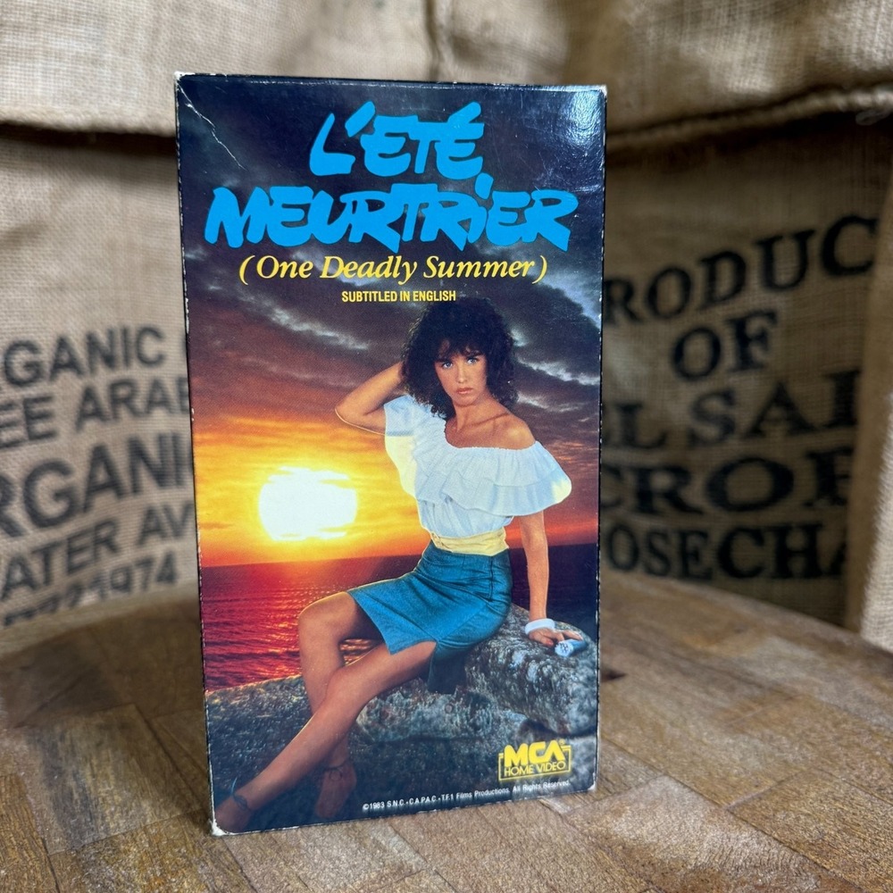 L'Ete Meurtrier One Deadly Summer VHS 1983 French Thriller Isabelle Adjani